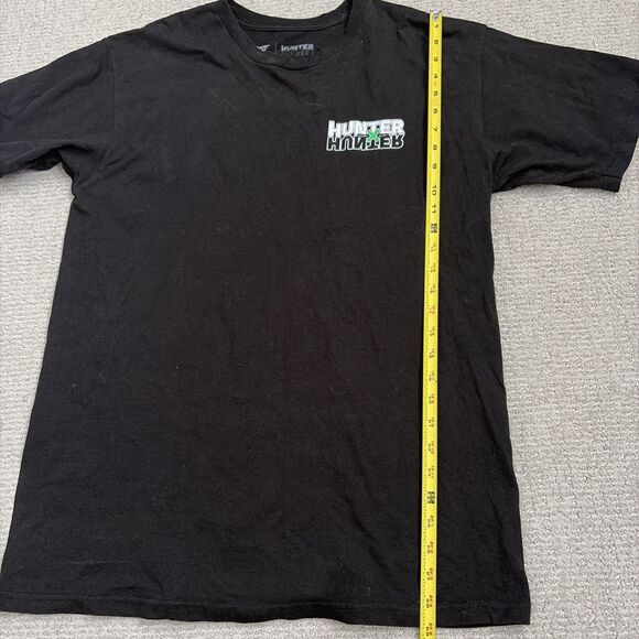 Rare Hypland x Hunter x Hunter Mens T-Shirt Black Size L chrollo gon killua - Picture 6 of 7